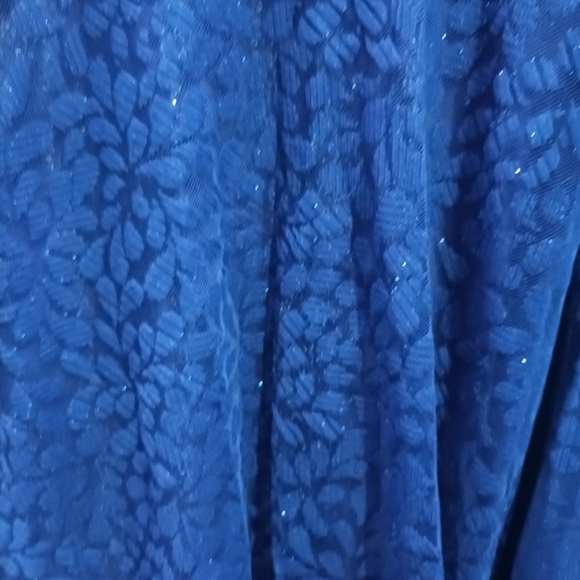 Party Wear Floor Touch Gown - Picture 5 of 5